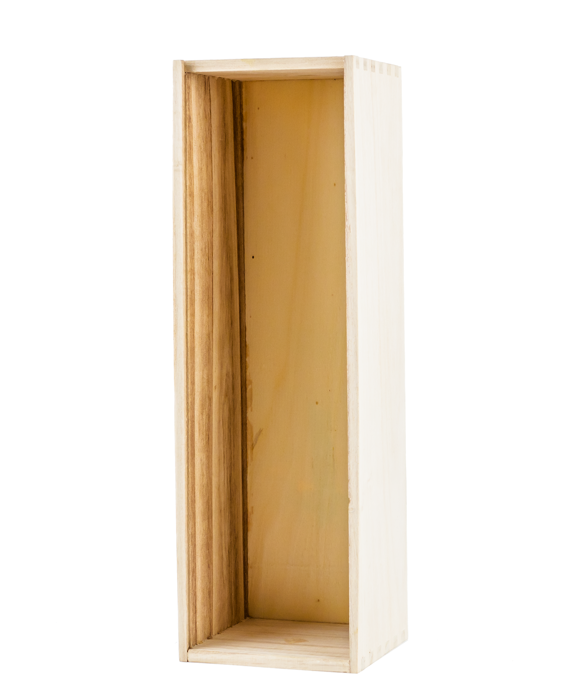 1-vaks wijnkist schuifdeksel